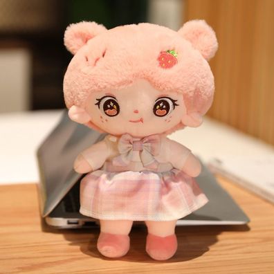 Hübsches Mädchen Plüsch Puppe Kinder Stofftier Spielzeug Internet-Promi Doll35cm