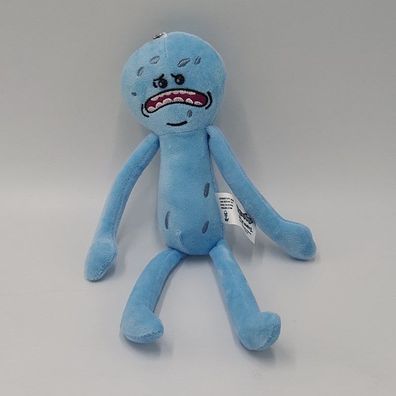 Anime Traurig Mr. Meeseeks Plüsch Puppe Rick and Morty Stofftier Spielzeug 25cm