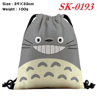 Totoro Trekking Rucksäcke No Face man Satsuki Mei Herren Damen Kordelzugbeutel
