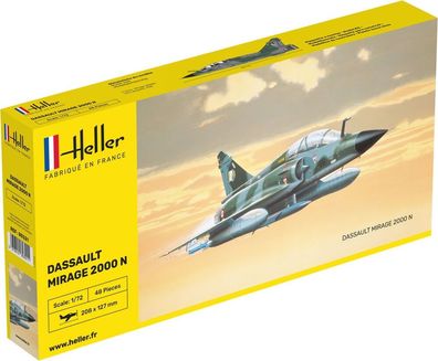 Heller Mirage 2000 N in 1:72 1000803210 Glow2B 80321 Bausatz