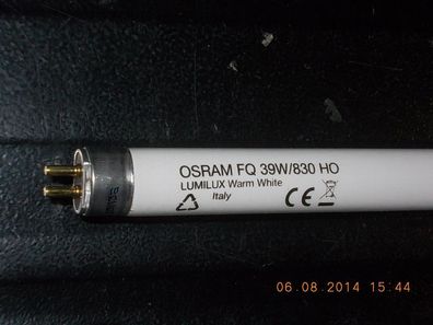 Osram FQ 39W/830 HO Lumilux Warm White Italy LeuchtStoffRöhre 16 mm dick 85 86 87 cm