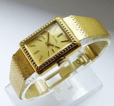 Schöne Zentra Damen Schmuck Armbanduhr 17Jewels in Top Zustand
