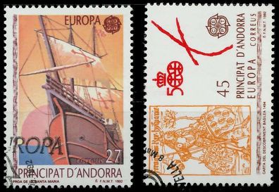 Andorra Spanische POST 1990-2000 Nr 226-227 gestempelt X5D8D92