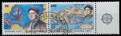 Griechenland 1992 Nr 1802A-1803A gestempelt WAAGR PAAR X5D8F4E