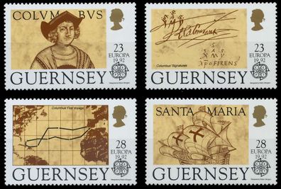 Guernsey 1992 Nr 549-552 postfrisch S20724A