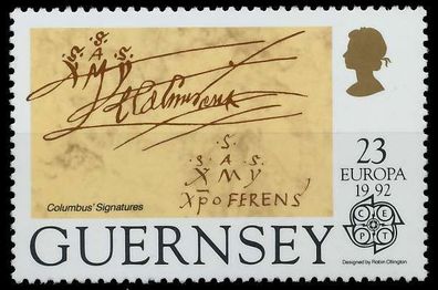Guernsey 1992 Nr 550 postfrisch X5D8FE2