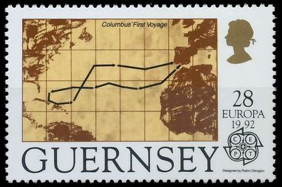 Guernsey 1992 Nr 551 postfrisch X5D8FBE