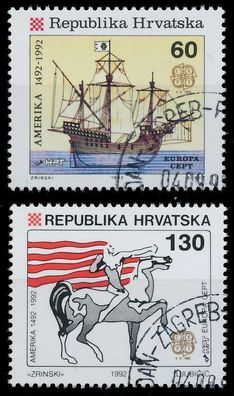 Kroatien 1992 Nr 211-212 gestempelt X5D918E