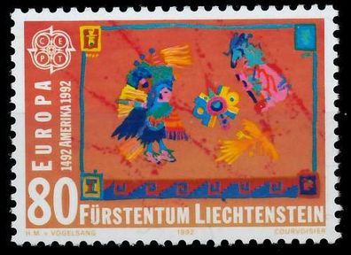 Liechtenstein 1992 Nr 1033 postfrisch S20740A