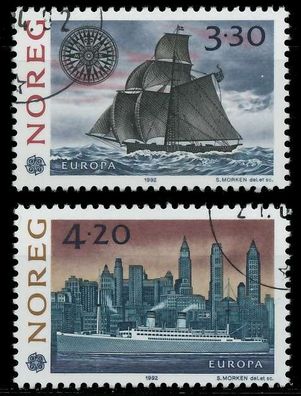 Norwegen 1992 Nr 1096-1097 gestempelt X5D9296