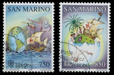 SAN MARINO 1992 Nr 1508-1509 gestempelt X5D938E