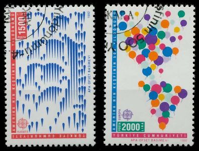 TÜRKEI 1992 Nr 2947-2948 gestempelt X5DABFA