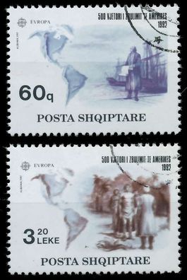 Albanien 1992 Nr 2510-2511 gestempelt X5DAC92