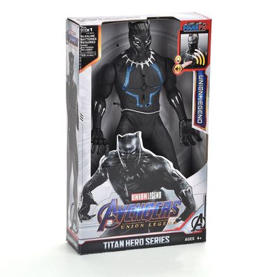 30cm Super hero Black Panther Action Figure Modell Puppe Garage Kit Geschenk