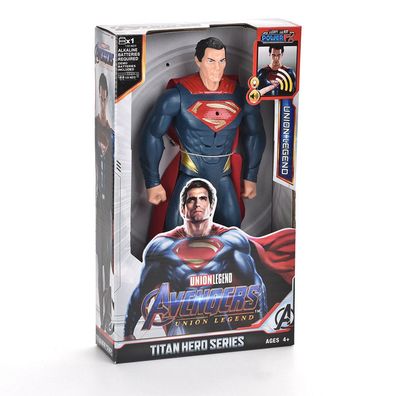 30cm Super hero Modell Superman Action Figure Sammeln Modell Garage Kit Geschenk