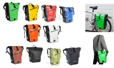 Fahrradtasche Packtasche 25 L Gepäckträgertasche Wasserdicht Schnellverschluss