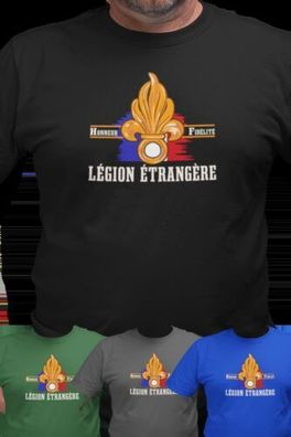 Legion Etrangere Shirt T-Shirt Fremdenlegion Elite Army Soldat Frankreich D2