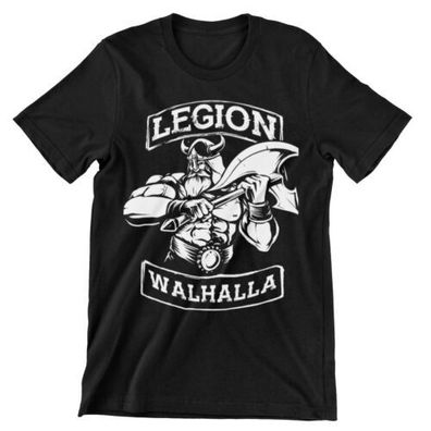 Legion Walhalla Vikings Odin Thor Shirt T-shirt Wikinger Valhala Shirt A22