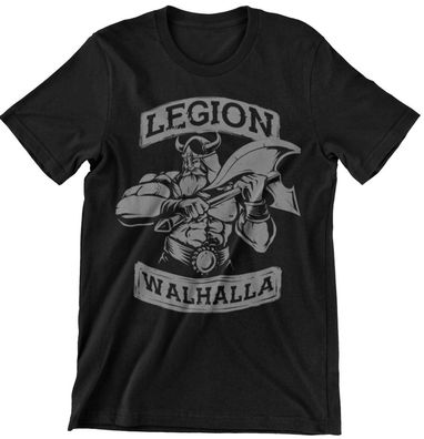Legion Walhalla Thor Wikinger Shirt T-shirt Valhalla Vikings Odin Viking A23