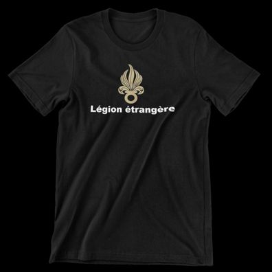 Legion Etrangere T-shirt Fremdenlegion legio patria nostra france D4