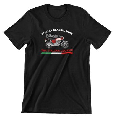 California Shirt für Moto Guzzi Biker Fans Kult Bike Biker Oldschool D15