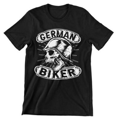 German Biker Deutschland 1% Rocker chopper T-Shirt MC Custom B4