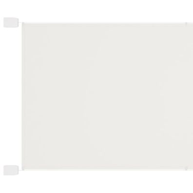 vidaXL Senkrechtmarkise Weiß 140x420 cm Oxford-Gewebe