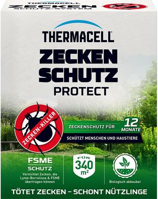 Thermacell Zeckenschutz Protect 8 Stck Zeckenröhre Schutz im Garten