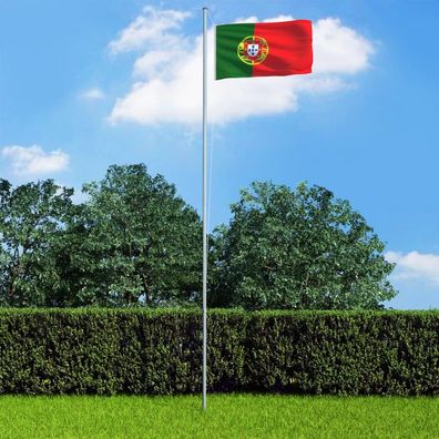 vidaXL Flagge Portugals 90×150 cm