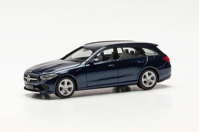 Herpa 430388-002 | Mercedes-Benz C-Klasse T-Modell | cavansitblau metallic | 1:87