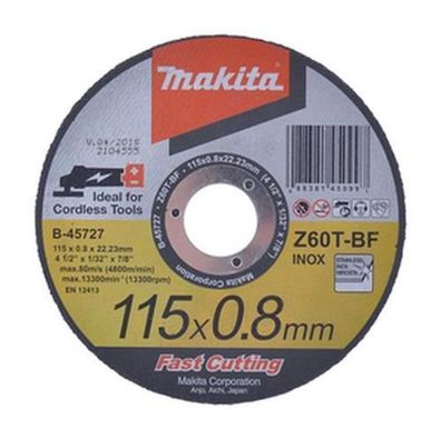 Makita Trennscheibe INOX 115/0,8 mm