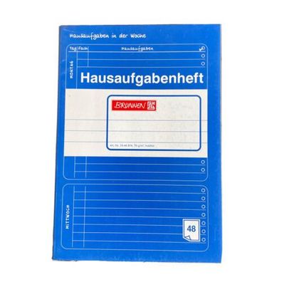 Brunnen Hausaufgabenheft A5 (Gr. DIN A5)