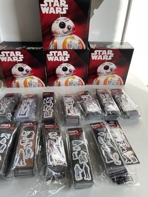 Star Wars Sticker Heftsticker 3D Aufkleber 14 galaktische Motive