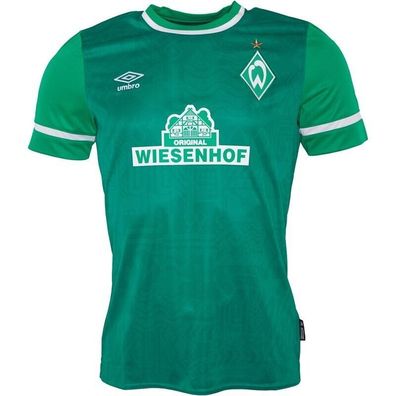 Umbro SV Werder Bremen Trikot Heim Grün Saison 2021 2022 Größe M