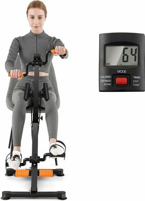 Heimtrainer Bewegungstrainer Pedaltrainer für Senioren Stahl, Hand Arm Fitnessgerät