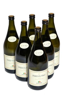 Frizzantino Dolce Gualtieri La Cantina 7,5% Italien 6 x 1,5 l weisser Perlwein