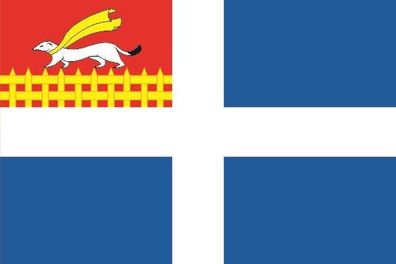 Aufkleber Fahne Flagge Saint Malo verschiedene Größen
