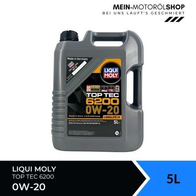 Liqui Moly Top Tec 6200 0W-20 5 Liter