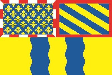 Aufkleber Fahne Flagge Saone et Loire Department verschiedene Größen