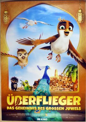 Überflieger 2 - Das Geheimnis des grossen Juwels -Original Kinoplakat A0 - Filmposter