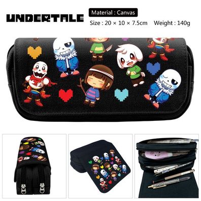 Spiel Undertale Mäppchen Sans Toriel Frisk Kinder Stiftebox Make up Geldbörse