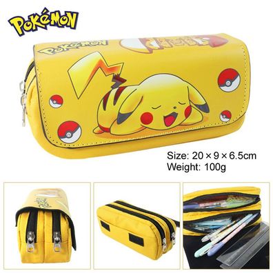 Anime Pokémon Mäppchen Pikachu Poké Ball Eeveelution Stiftebox Make up Geldbörse
