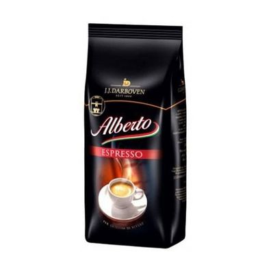 Alberto Espresso Röstkaffee in ganzen Bohnen für Vollautomaten 1000g