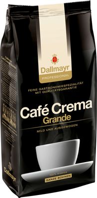 Dallmayr Cafe Crema Grande geröstet Kaffee ganze Bohnen 1000g