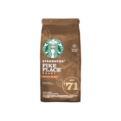 Starbucks Pike Place Roast Medium Roast ganze Kaffeebohnen 200g