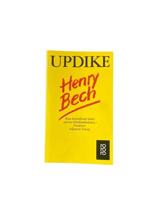 John Updike HENRY BECH Erzählungen + Abb Rowohlt Taschenbuch Verlag