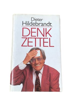 Dieter Hildebrandt Denkzettel HC + Abb Kindler Verlag GmbH München