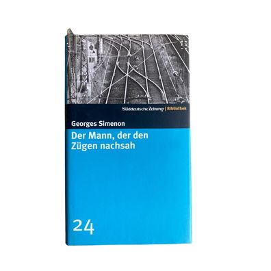 Georges Simenon DER MANN, DER DEN ZÜGEN Nachsah Roman HC + Abb