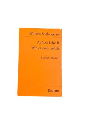 2930 William Shakespeare AS YOU LIKE IT WIE ES EUCH Gefällt Zweisprachig