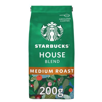 Starbucks House Blend Medium Roast gemahlener Filterkaffee 200g